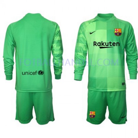 Barn Fotballdrakter Keeper FC Barcelona Tredje 2021-22 Langermet